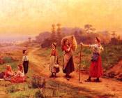 塞萨尔 帕特因 : A Meeting On A Country Path